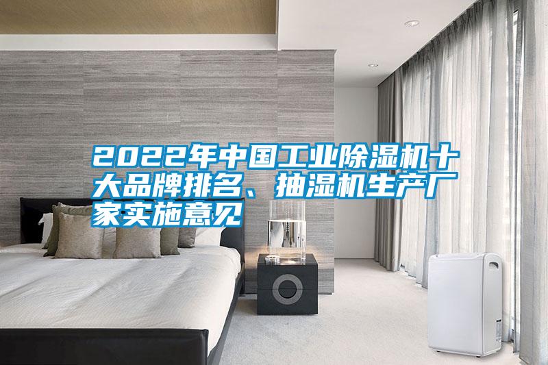 2022年中国工业黄瓜视频下载污机十大品牌排名、抽湿机生产厂家实施意见
