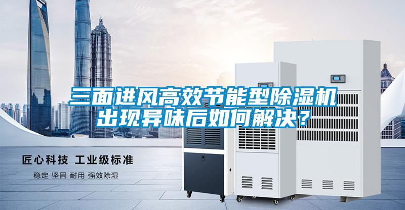 三面进风高效节能型黄瓜视频下载污机出现异味后如何解决？