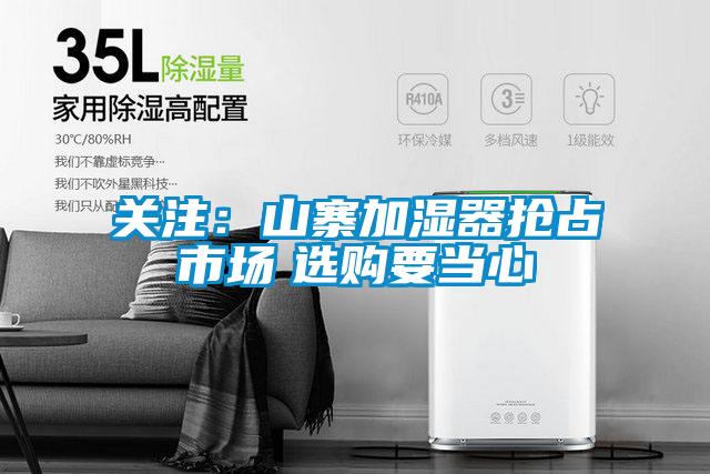 关注：山寨加湿器抢占市场　选购要当心