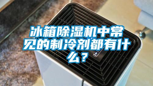 冰箱黄瓜视频下载污机中常见的制冷剂都有什么？