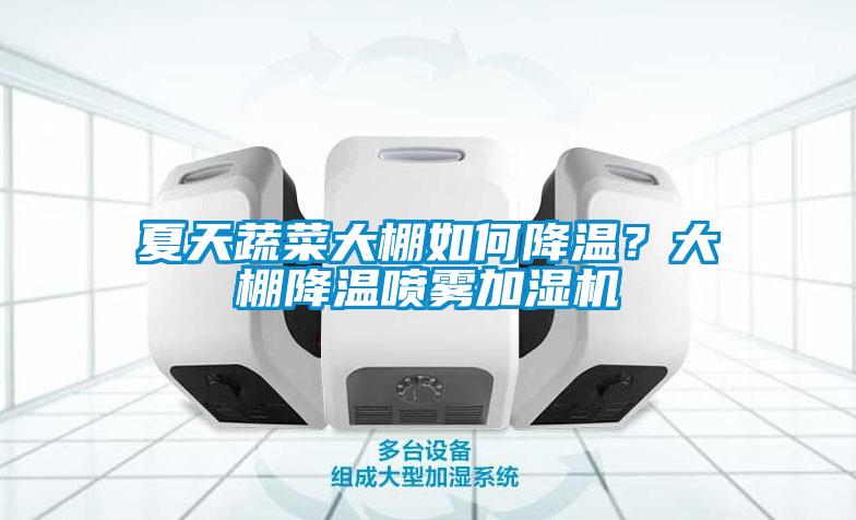 夏天蔬菜大棚如何降温？大棚降温喷雾加湿机
