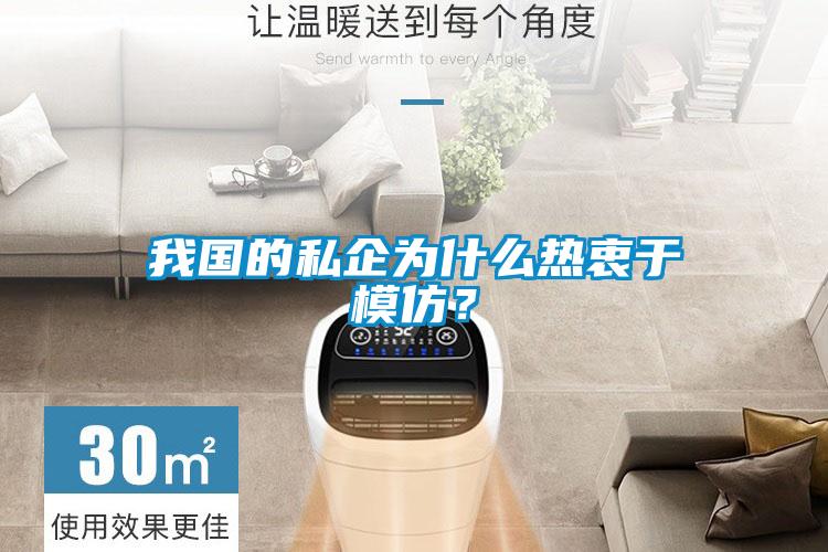我国的私企为什么热衷于模仿？