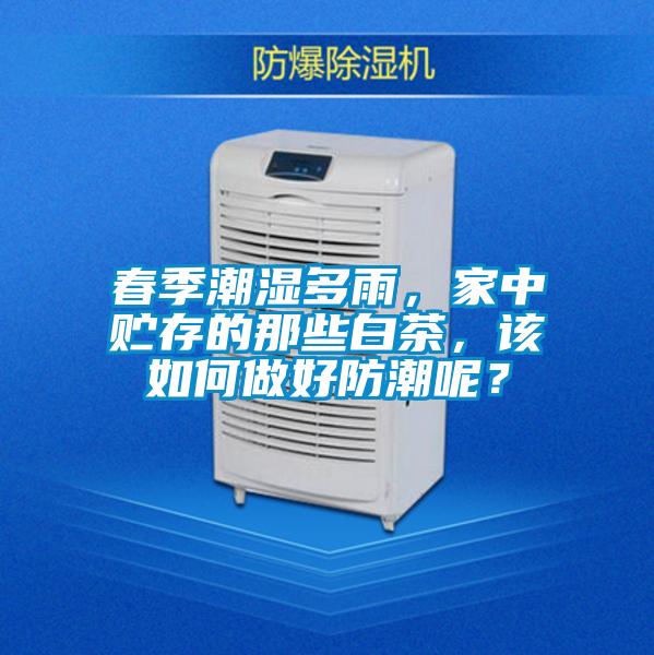 春季潮湿多雨，家中贮存的那些白茶，该如何做好防潮呢？