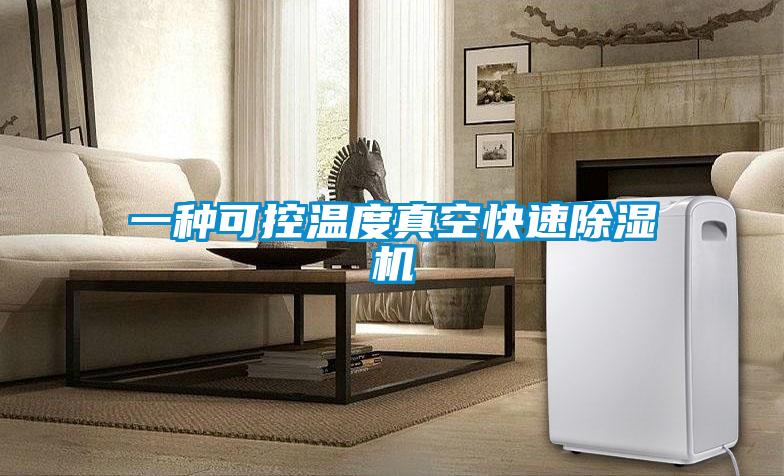 一种可控温度真空快速黄瓜视频下载污机