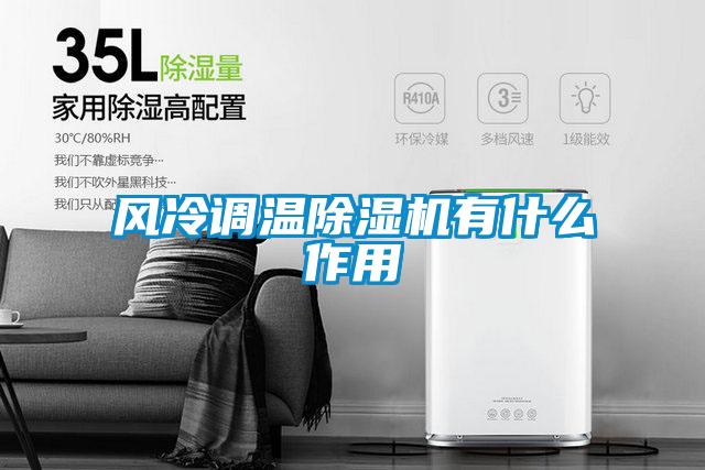 风冷调温黄瓜视频下载污机有什么作用