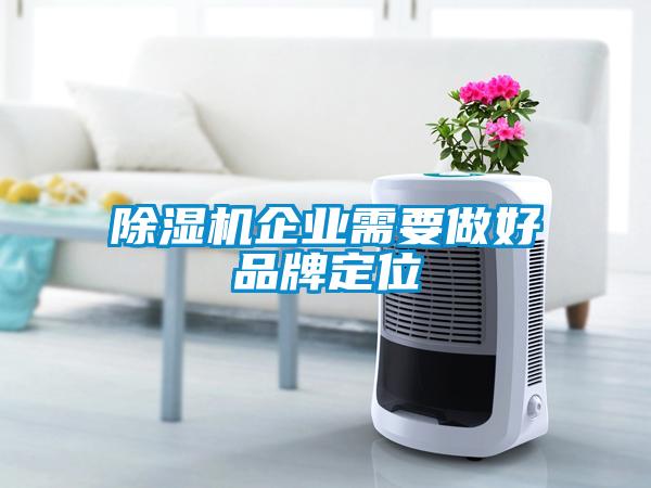 黄瓜视频下载污机企业需要做好品牌定位