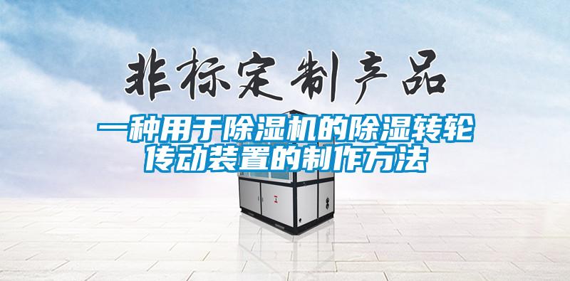 一种用于黄瓜视频下载污机的黄瓜视频下载污转轮传动装置的制作方法