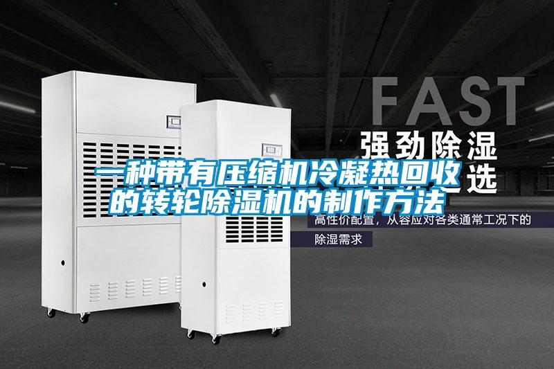 一种带有压缩机冷凝热回收的转轮黄瓜视频下载污机的制作方法
