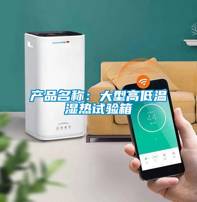 产品名称：大型高低温湿热试验箱