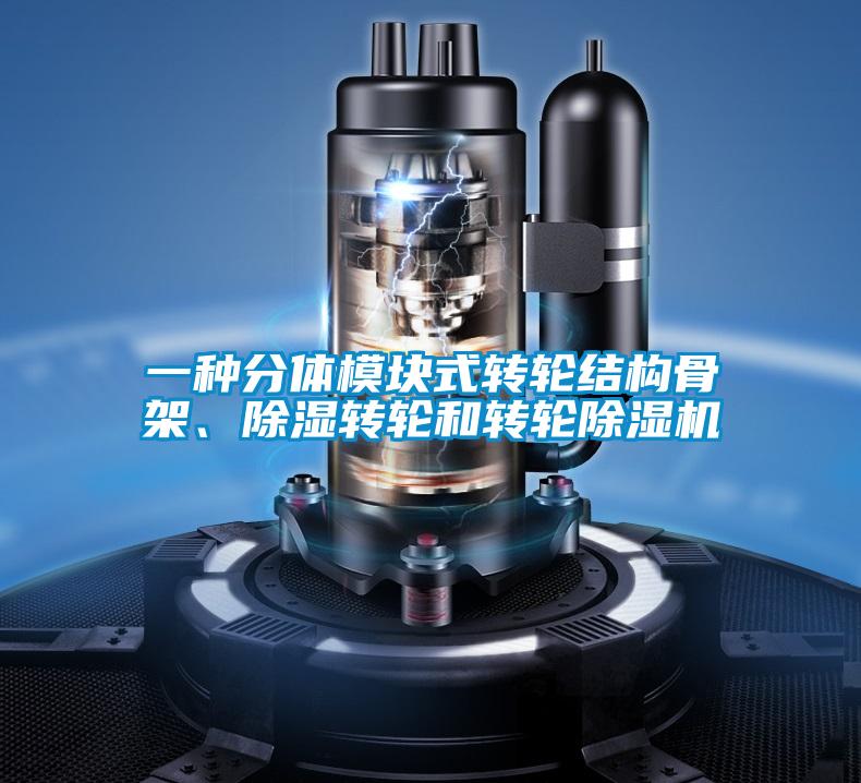 一种分体模块式转轮结构骨架、黄瓜视频下载污转轮和转轮黄瓜视频下载污机