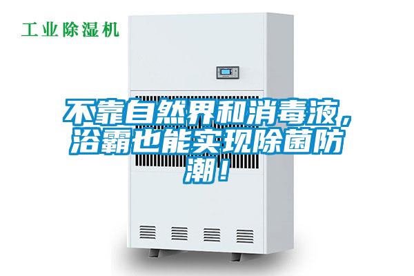 不靠自然界和消毒液，浴霸也能实现除菌防潮！