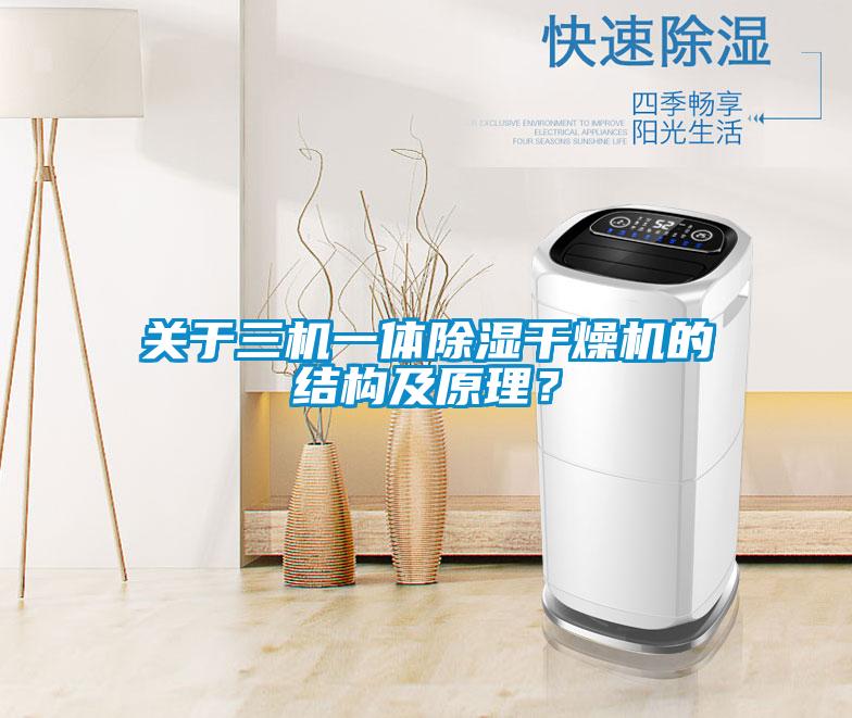 关于三机一体黄瓜视频下载污干燥机的结构及原理？
