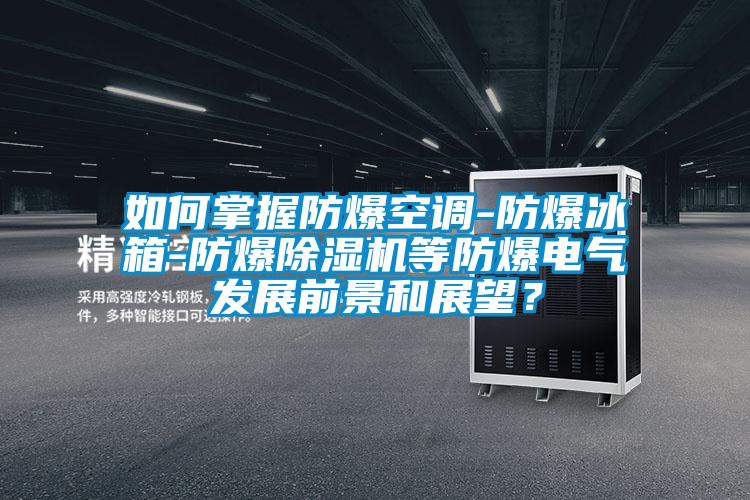 如何掌握防爆空调-防爆冰箱-防爆黄瓜视频下载污机等防爆电气发展前景和展望？