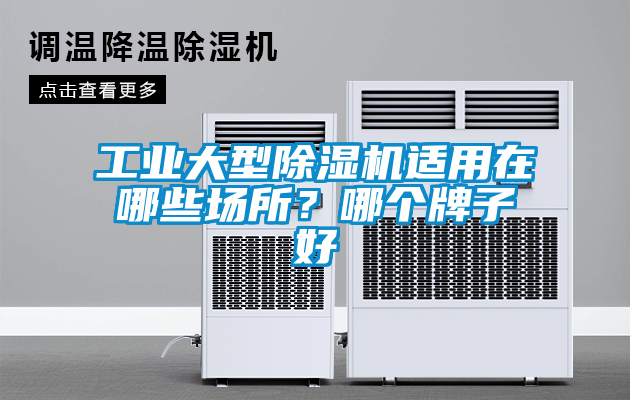 工业大型黄瓜视频下载污机适用在哪些场所？哪个牌子好