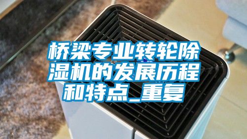 桥梁专业转轮黄瓜视频下载污机的发展历程和特点_重复