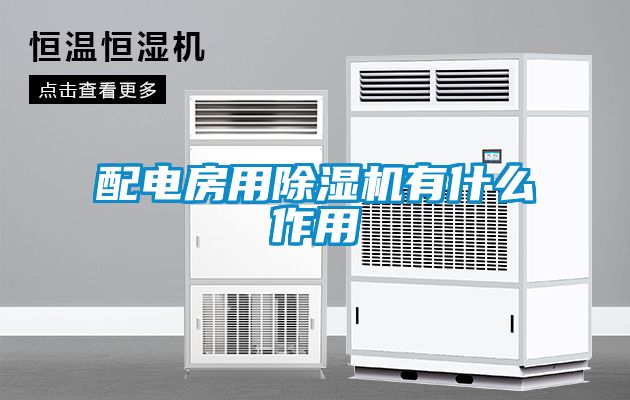 配电房用黄瓜视频下载污机有什么作用
