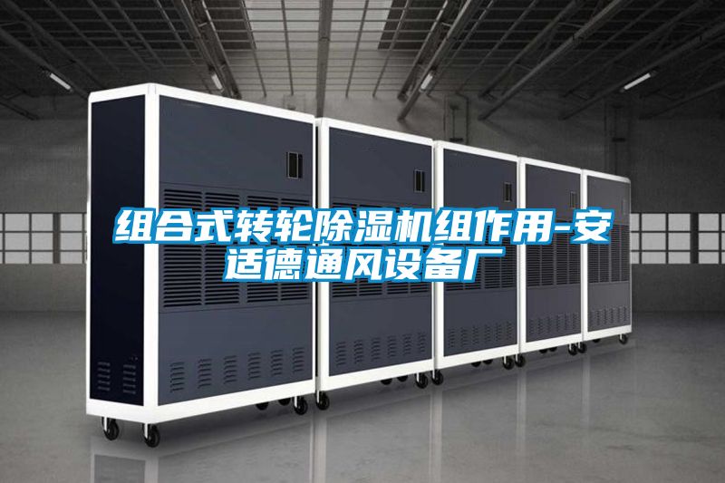 组合式转轮黄瓜视频下载污机组作用-安适德通风设备厂