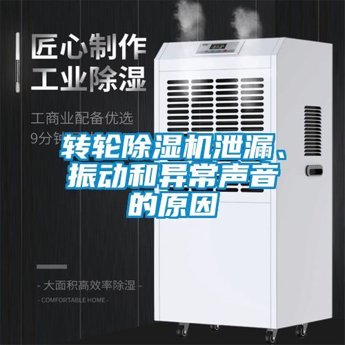 转轮黄瓜视频下载污机泄漏、振动和异常声音的原因
