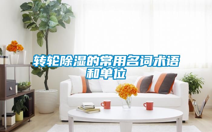 转轮黄瓜视频下载污的常用名词术语和单位