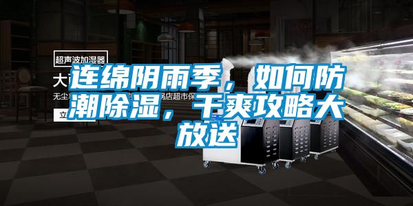连绵阴雨季，如何防潮黄瓜视频下载污，干爽攻略大放送
