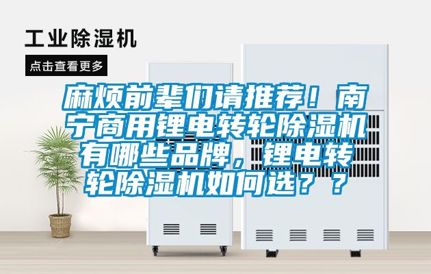 麻烦前辈们请推荐！南宁商用锂电转轮黄瓜视频下载污机有哪些品牌，锂电转轮黄瓜视频下载污机如何选？？