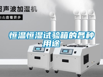知识百科恒温恒湿试验箱的各种用途