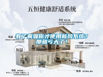 知识百科有了雾霾你才使用新风系统？那就亏大了！