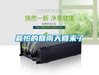 知识百科最怕的回南天回来了